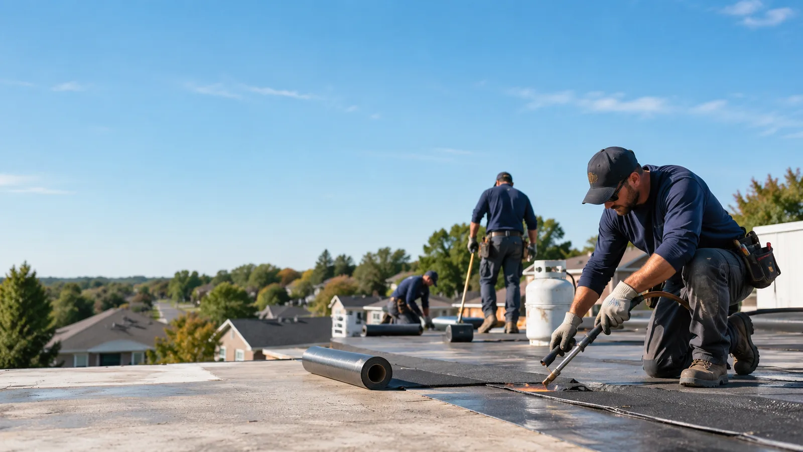 Flat Roof Leak Repair providers in Bern, KS